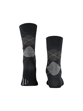 BURLINGTON | Chaussettes homme MANCHESTER 40-46 chocolate | schwarz